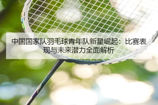 中国国家队羽毛球青年队新星崛起：比赛表现与未来潜力全面解析